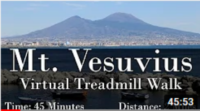 Mt Vesuvius blue sky